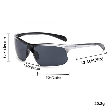 6 Pairs Unisex Lightweight Glasses Ideal for Sports Driving Cycling Fishing Hiking Skiing Leisure Commuting Daily Wear Comfortable Fashion Eyewear for Men Women Holiday Gift Halloween Christmas