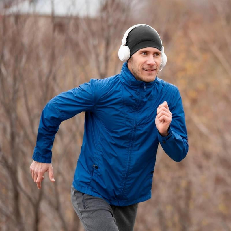 3Pcs Skull Caps Light Lightweight Beanie Hats Moisture Wicking Stretchy Breathable Helmet Liners for Men