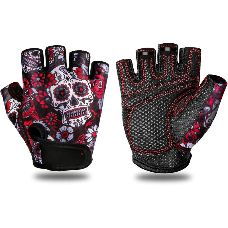 Workout Gloves for Women Men - Weight Lifting Gloves with Full Palm Protection & Extra Grip for Women Gym, Weightlifting, Weight Lift, Rowing, Exercise, Sport, Cycling