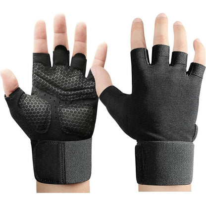 Workout Gloves for Women Men - Weight Lifting Gloves with Full Palm Protection & Extra Grip for Women Gym, Weightlifting, Weight Lift, Rowing, Exercise, Sport, Cycling