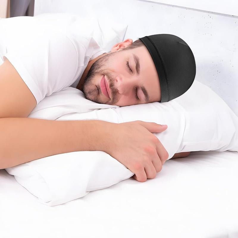 3Pcs Skull Caps Light Lightweight Beanie Hats Moisture Wicking Stretchy Breathable Helmet Liners for Men